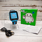 Детские умные часы SMART BABY S4 с функцией телефона Голубые с черным, фото 8