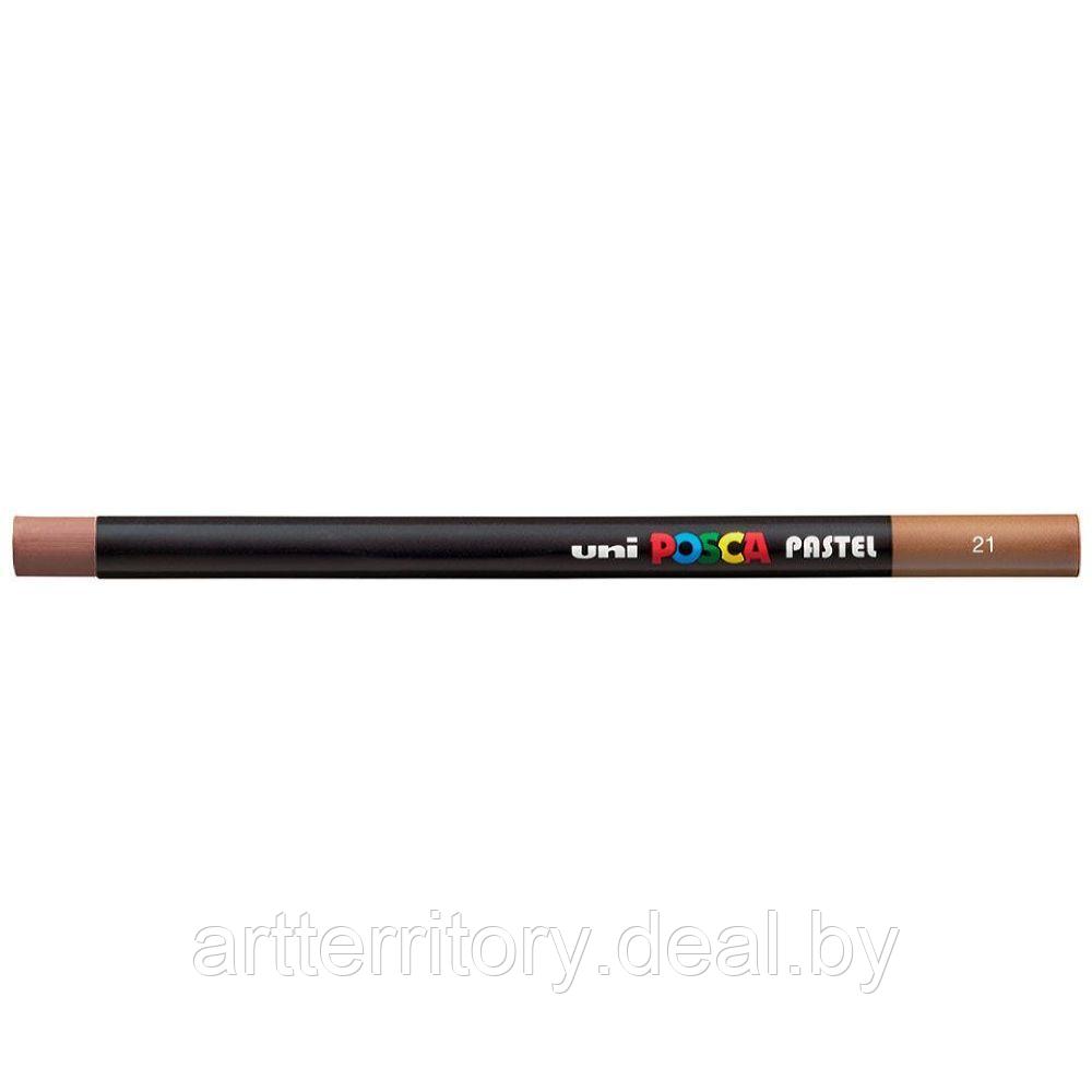 Пастель Mitsubishi Pencil POSCA (коричневый) - фото 1 - id-p163990990
