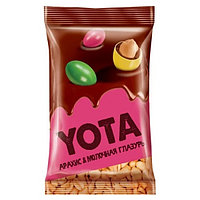 Драже шоколадные Yota Арахис в молочной глазури 40г