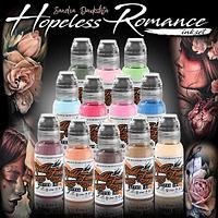 Краска World Famous Tattoo Ink SANDRA DAUKSHTA HOPELESS ROMANCE INK SET  30мл