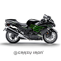 Дуги KAWASAKI Ninja ZX-14R, ZZR1400 `12- "CRAZY IRON"