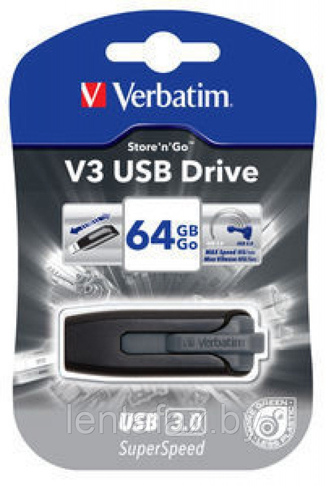 USB Flash 3.0 "V3 Store 'n' Go" 64 ГБ