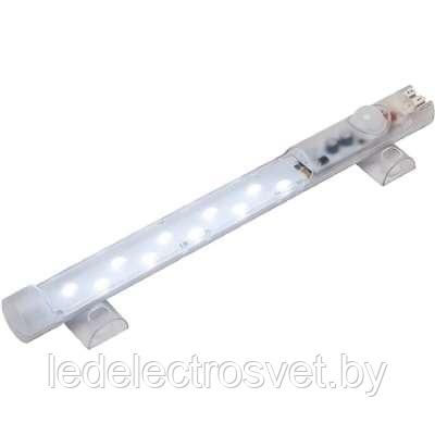 Светильник светодиодный LED 025 Ecoline, 5Вт, 100-240VAC, с выкл, крепление винтами, 351х39х32мм, пружинная кл - фото 1 - id-p164031655