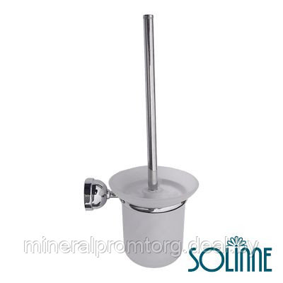 Ершик для туалета настенный Solinne 3090, хром - фото 1 - id-p164030117