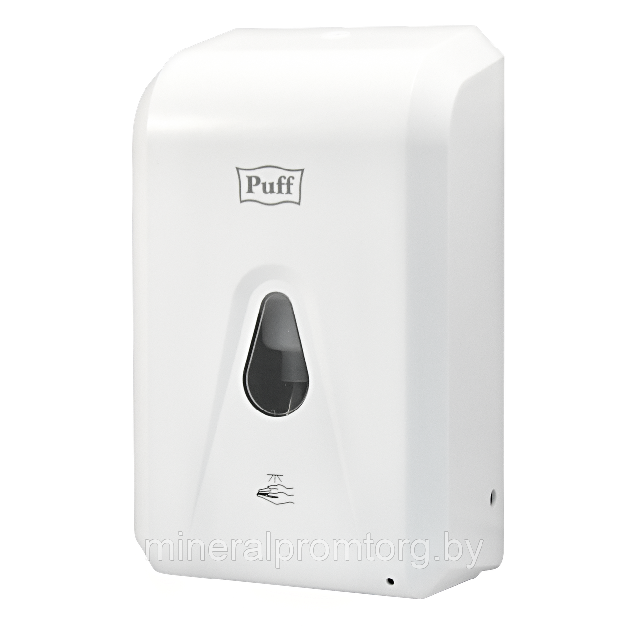 Дозатор сенсорный бесконтактный PUFF-8186 (1.3 л) для жидкого антисептика (спрей), фото 1