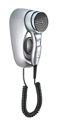 Фен настенный Ksitex F-1400 SC c насадкой для увеличения скорости, фото 1