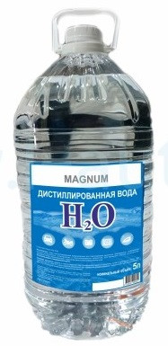 Дистиллированная вода MAGNUM 5л - фото 1 - id-p164037176
