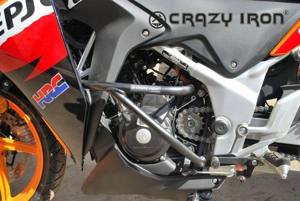 Дуги HONDA CBR250R, CBR300R. "CRAZY IRON" - фото 2 - id-p163901298