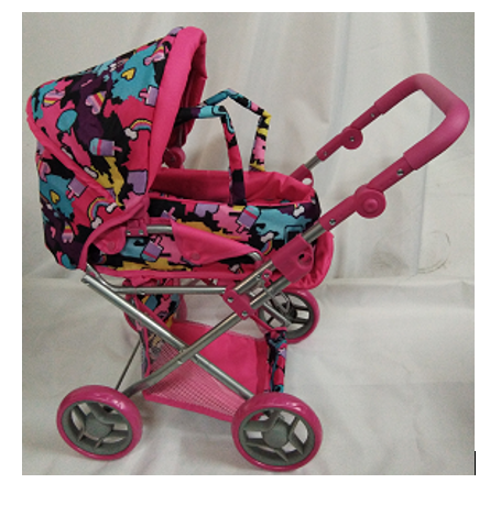 Детская коляска-трансформер для кукол MELOGO, арт.9346 (M2009 pink)