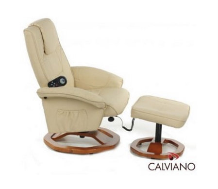 Вибромассажное кресло Calviano 20 (Бежевый), фото 2