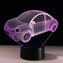 Настольный светильник Pastila 3D mini Машина