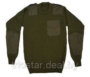 Джемпер (свитер) форменный (цвет хаки/олива)