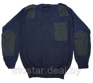 Джемпер (свитер) форменный (цвет темно-синий)