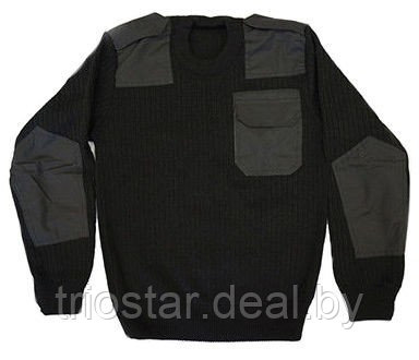 Джемпер (свитер) форменный (цвет черный)