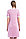 426605.7428 Комплект для роддома (халат+ночная сорочка) розово-малиновый/принт, фото 2