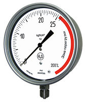 МП4А-Кс Манометры с защитой от перегрузки