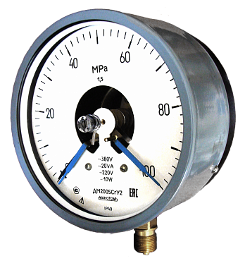 ДМ2005Сг, ДВ2005Сг, ДА2005Сг Манометры, вакуумметры, мановакуумметры