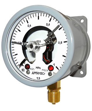 ДМ2005Сг1Ех, ДВ2005Сг1Ех, ДА2005Сг1Ех Манометры, вакуумметры, мановакуумметры сигнализирующие взрывозащищённые - фото 1 - id-p164058250