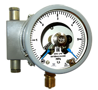 ДМ5010Сг0Ех, ДВ5010Сг0Ех, ДА5010Сг0Ех Манометры, вакуумметры, мановакуумметры сигнализирующие взрывозащищённые