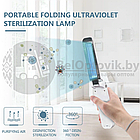 РАСПРОДАЖА Портативный карманный Санитайзер Mini UVC Sanitizer с зарядкой USB (антибактериальная лампа мини, фото 7
