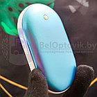 Грелка для рук и аккумулятор Power Bank Pebble Hand Warmer 5000 мАч Синий, фото 9