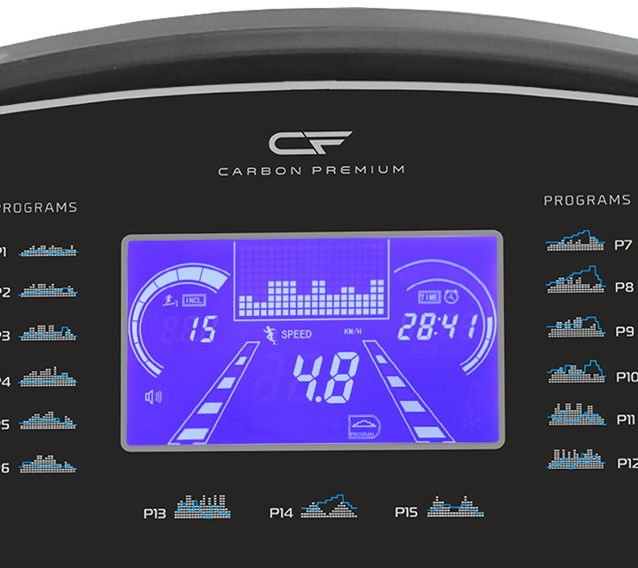 Электрическая беговая дорожка Carbon Fitness Premium World Runner T1 - фото 5 - id-p164085587