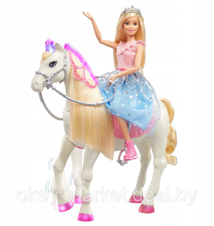 Игровой набор Barbie Приключения принцессы на лошади GML79 - фото 1 - id-p138085438