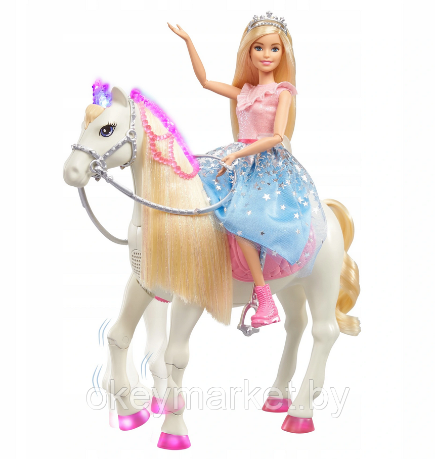 Игровой набор Barbie Приключения принцессы на лошади GML79 - фото 1 - id-p138085438