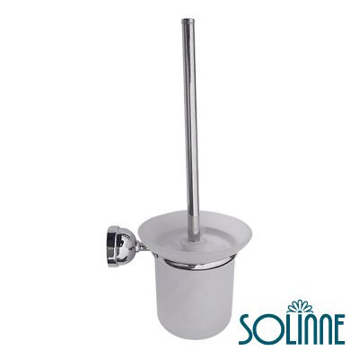 Ершик для туалета настенный Solinne 3090, хром - фото 1 - id-p164087931