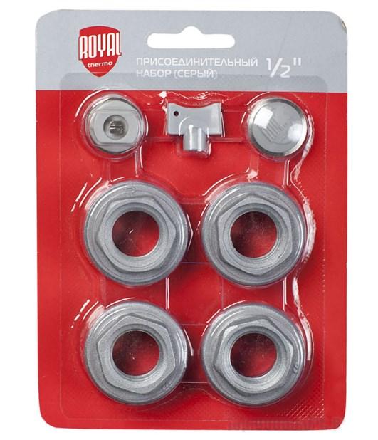 Комплект футорок Royal Thermo 1/2" silver серебро