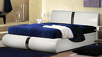 Кровать с мягким изголовьем Милана разные размеры