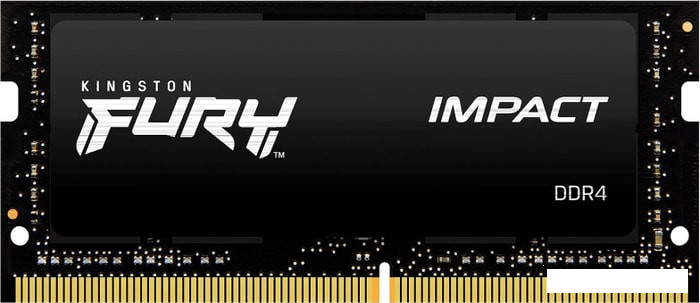 Оперативная память Kingston FURY Impact 16GB DDR4 SODIMM PC4-21300 KF426S15IB1/16 - фото 1 - id-p163861081