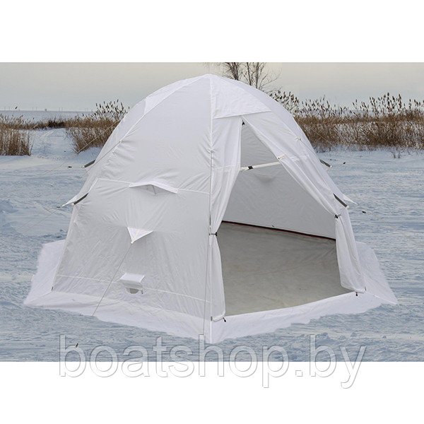Зимняя палатка Лотос 5С белый (дно ПУ4000) - фото 3 - id-p164100574