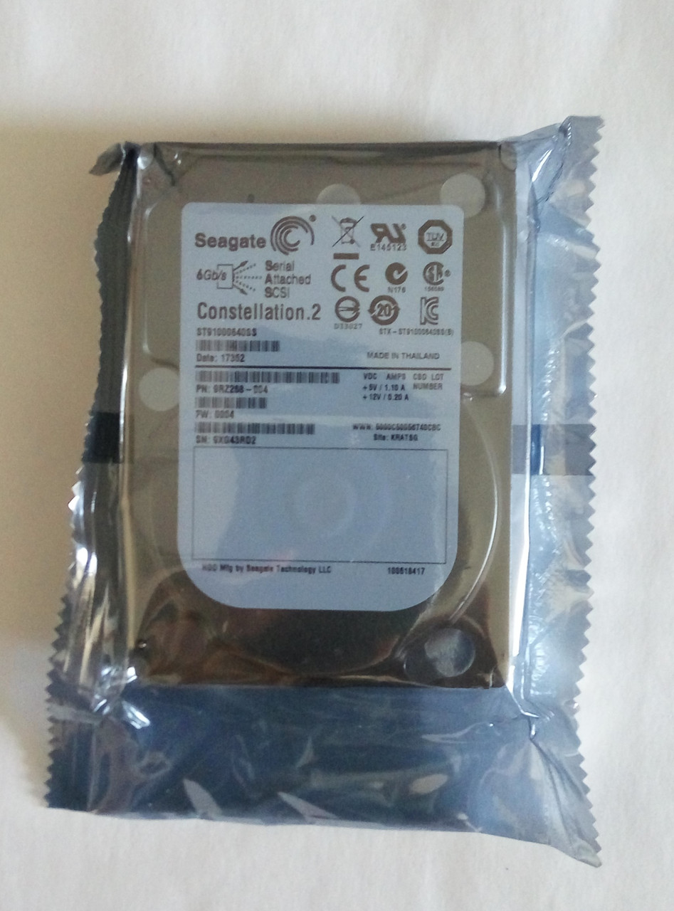 ST91000640SS Жёсткий диск Seagate 1TB 7.2K 6G 2.5 SAS DP - фото 1 - id-p98727210