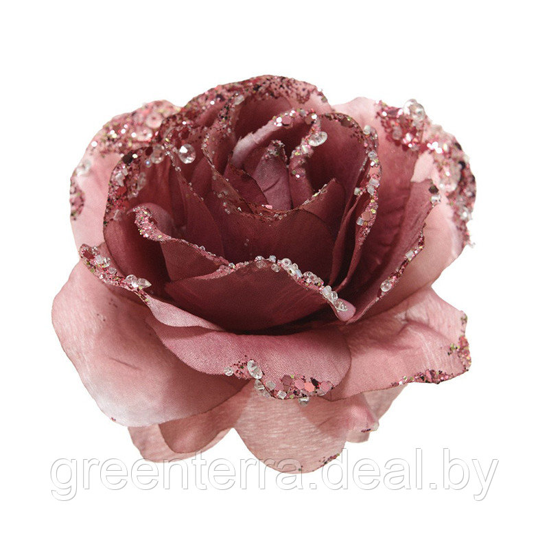 Украшение елочное "Розовая роза" [629204] - фото 2 - id-p164113403