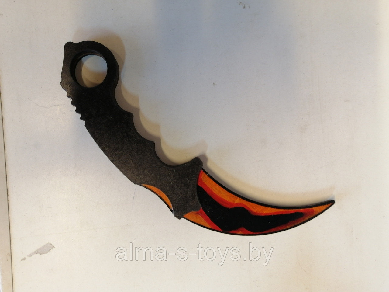 Нож-керамбит сувенирный, дерево ALMA - фото 3 - id-p164123569