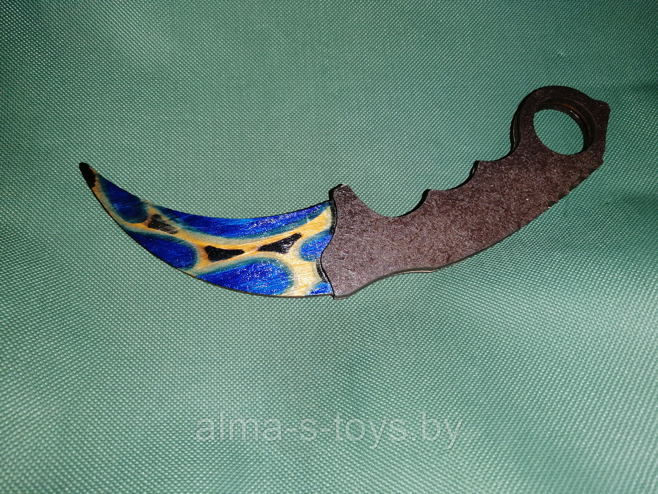 Нож-керамбит сувенирный, дерево ALMA - фото 4 - id-p164123569