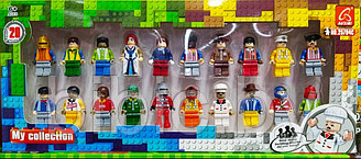 Человечки с конструктора Лего Lego Minecraft 20 фигур