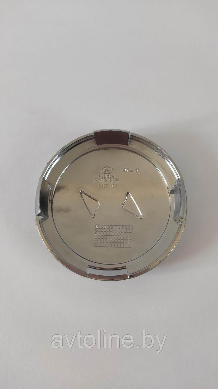 Заглушка литого диска HYUNDAI 61/58мм серая с кольцом HYUND6158 - фото 2 - id-p136975034