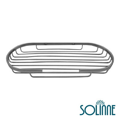 Полка решетчатая Solinne H311, хром настенная - фото 1 - id-p164126847