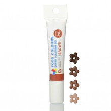 Гелевый краситель Food Colours Super Coloring Gel Коричневый 20 гр.
