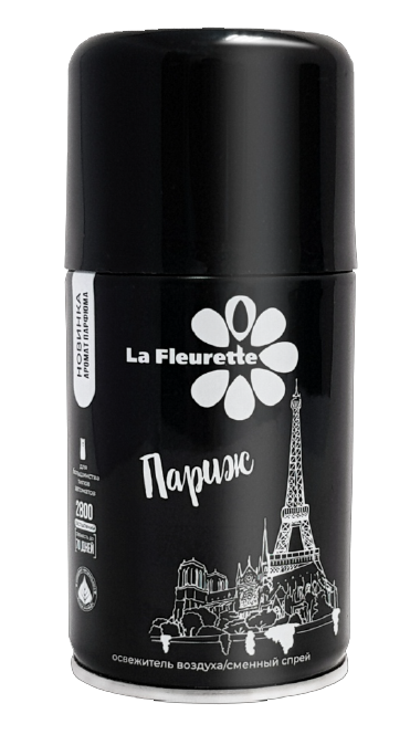 Сменный баллон La Fleurette 250 мл Париж для освежителя воздуха - фото 1 - id-p164127172