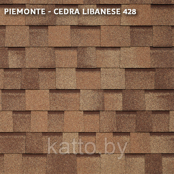 Битумная черепица PIEMONTE Cedro Libanese 428