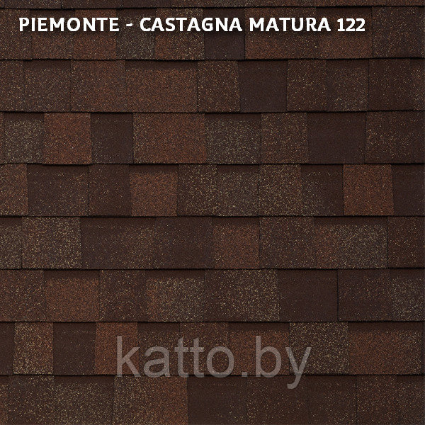 Битумная черепица PIEMONTE Castagna Matura 122