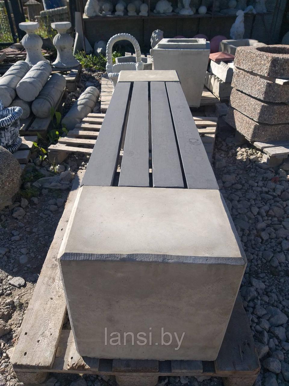 Скамейка бетонная "Стиль 44" - фото 4 - id-p164131673