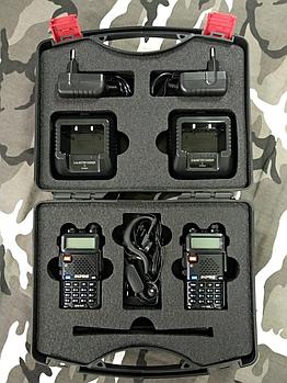 КЕЙС ДЛЯ ДВУХ РАЦИЙ BAOFENG UV-5R