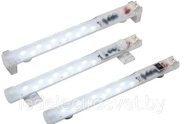 Светильник светодиодный LED 025, 5Вт, 100-240VAC, с выкл, крепление магнитное, 351х39х32мм (штекер 244356)