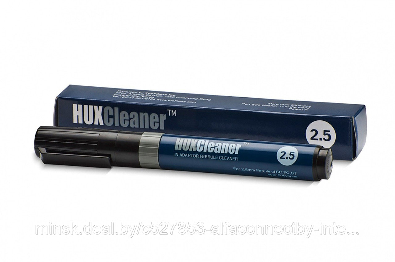 Устройство HUXCleaner-2.5 для очистки оптических разъемов с наконечниками диаметром 2,5 мм (FC, SC, - фото 1 - id-p164148177