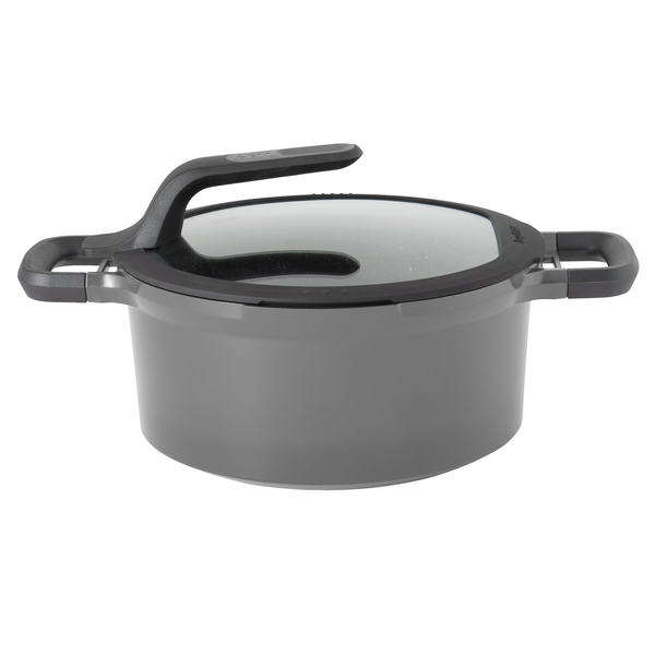 Gem Grey BergHOFF кастрюля с крышкой 24 см 4,7 л 2307418