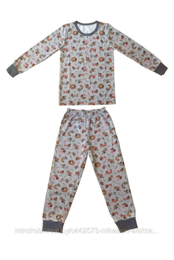 Детская пижама для мальчиков, размер 104-110